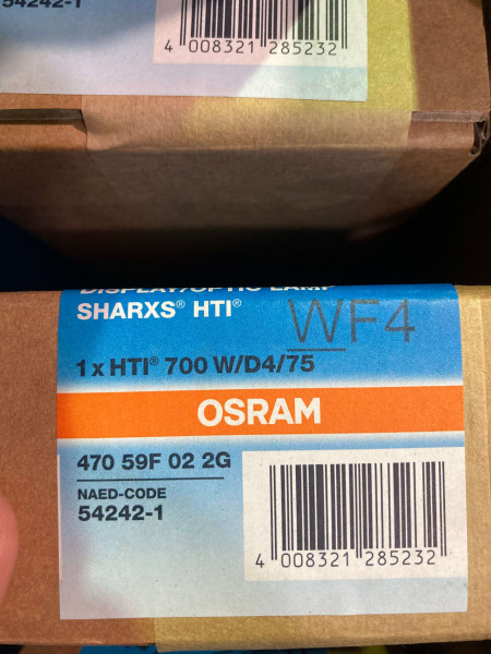 Osram HTI 700W / D4 / 75