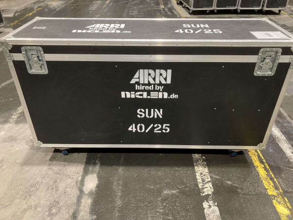 Case empty for ARRI SUN 40/25 - 177*56*99 cm