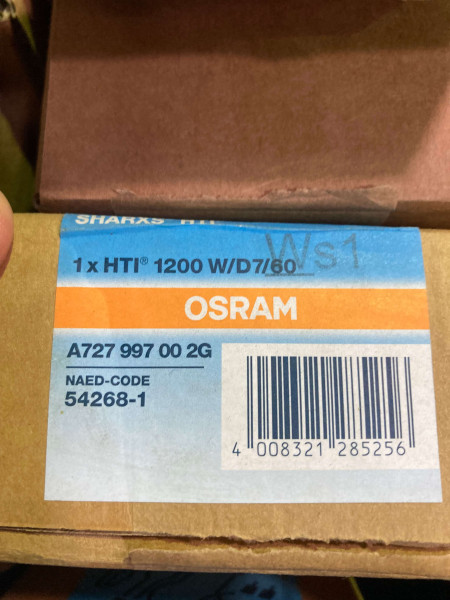 Osram HTI 1200 W / D7/ 60