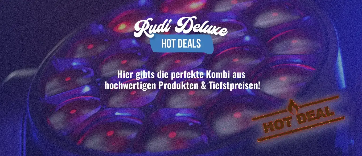 Rudi Deluxe Hot Deals - Hier gibt's die perfekte Kombi aus hochwertigen Produkten & Tiefstpreisen