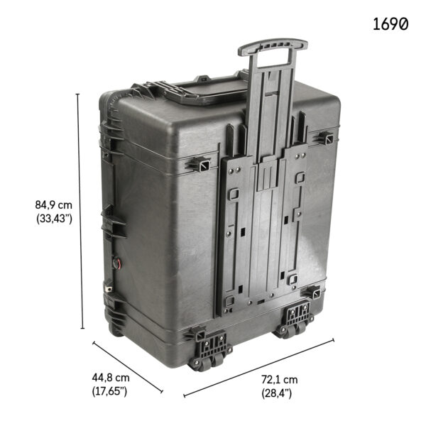 Case empty Peli 1550 (incl. Rack)