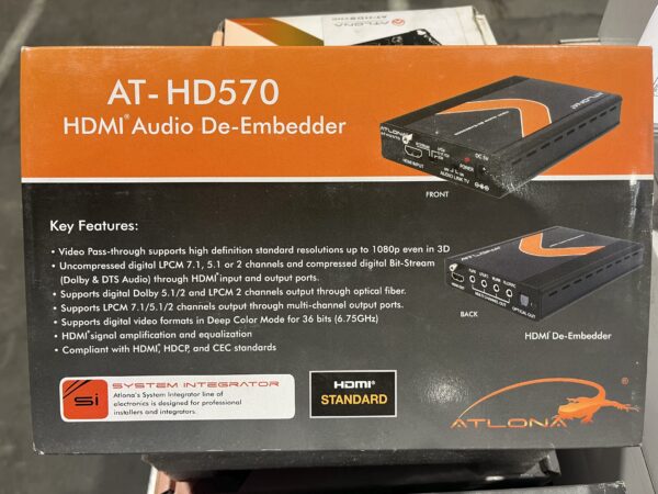 Atlona AT-HD570 -HDMI-Audio