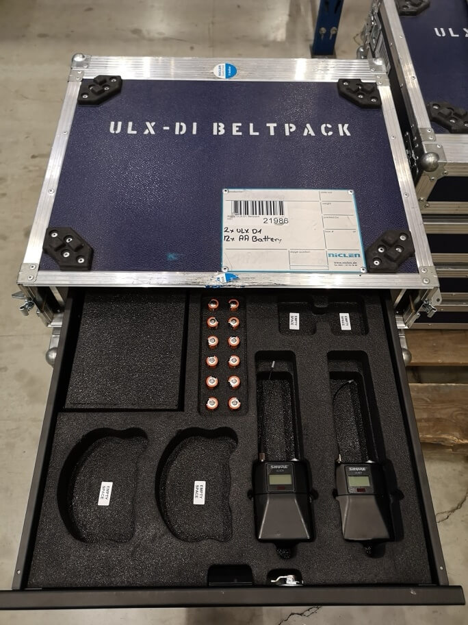 Shure ULX-D1 Beltpack TA4 H51